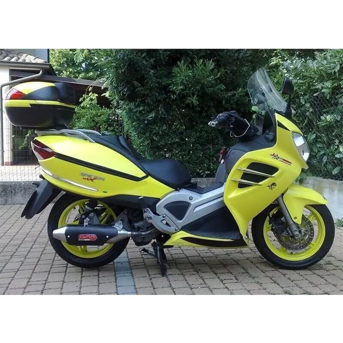 Silencieux motorbike goedgekeurd GPR Exhaust Bomb Malaguti Spidermax 500 GT 2004-2011