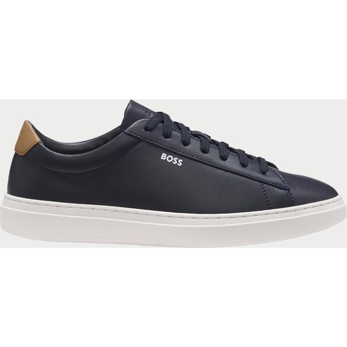 Hugo Boss - Schoenen - Donkerblauw - Heren - Maat 42 -