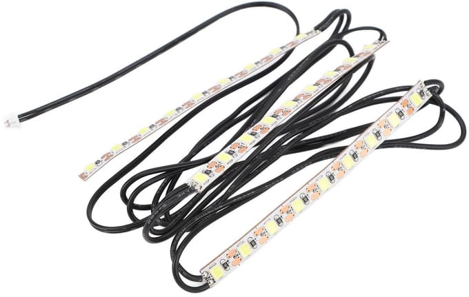 Allecto - 3D-printer LED-lichtstrip - Compatibel met 3D-printer - Eenvoudig in gebruik - 2,95 Inch striplengte - Afstandsbediening voor BambuHandy ...