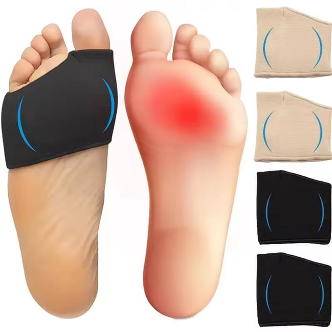 Gel Insock - Voorvoetkussen - Zwart - Demping en Comfort