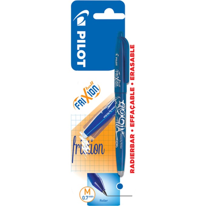 Pilot Frixion - Rollerball Blauw 0.7mm - blisterverpakking - 1 stuks