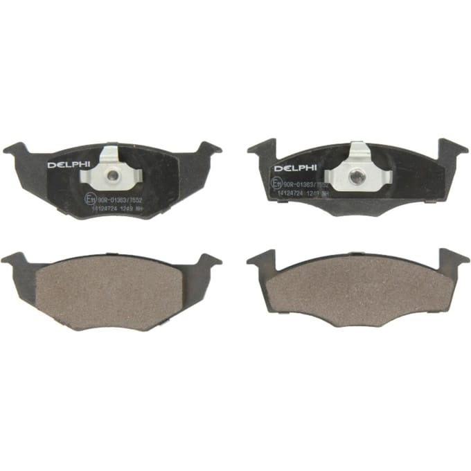 Remblokset DELPHI LP1249, voor