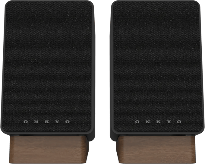 Onkyo GX-30ARC - Actieve boekenplank speaker 4" woofer, 50W, HDMI ARC, USB-C, Bluetooth 5.3, Phono, AUX, Optical, sub out