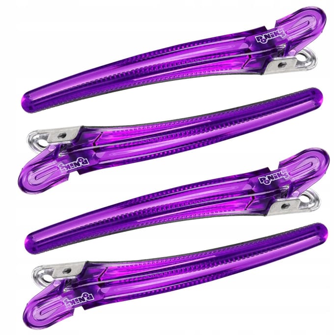 Poniks Haarspelden Klemmen Clips - Aluminium Sterk - 4 Stuks