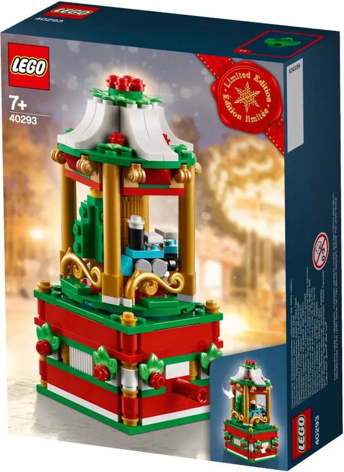 LEGO Christmas Carousel 40293, Bouwpakket, 7 jaar, Kunststof, 251 stuk(s)