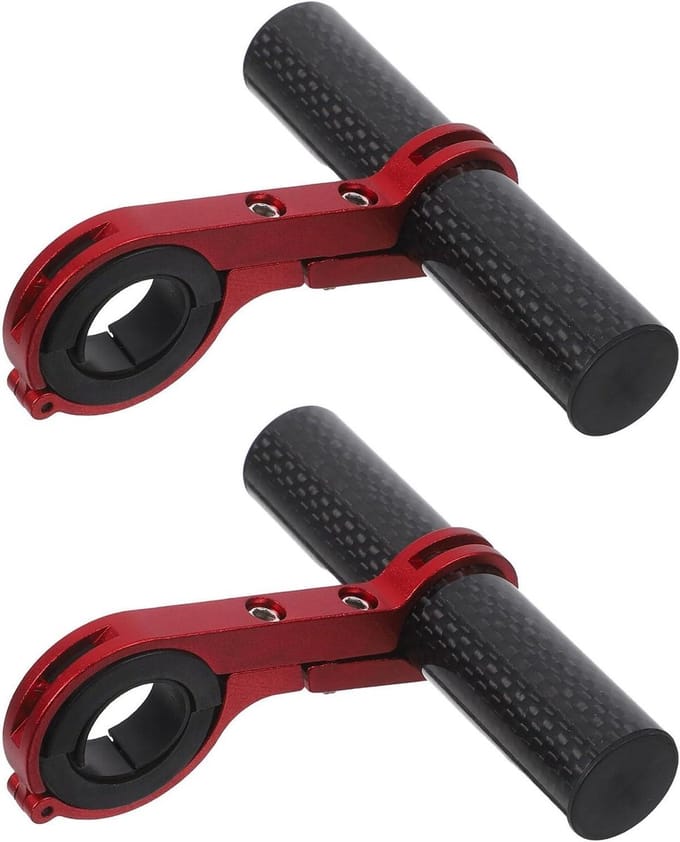 Fietsstuurverlenger - Stuur Extender - Fietsaccessoires Monteren - Verstelbare Hoogte - 2 Stuks - Multicolor