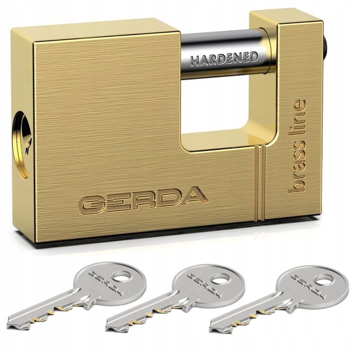 Gerda Oneężna Kłódka Trzpianowa 65mm - Gecirifered