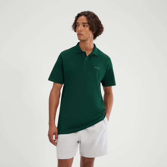 Ellesse Senago Polo Heren-Donkergroen