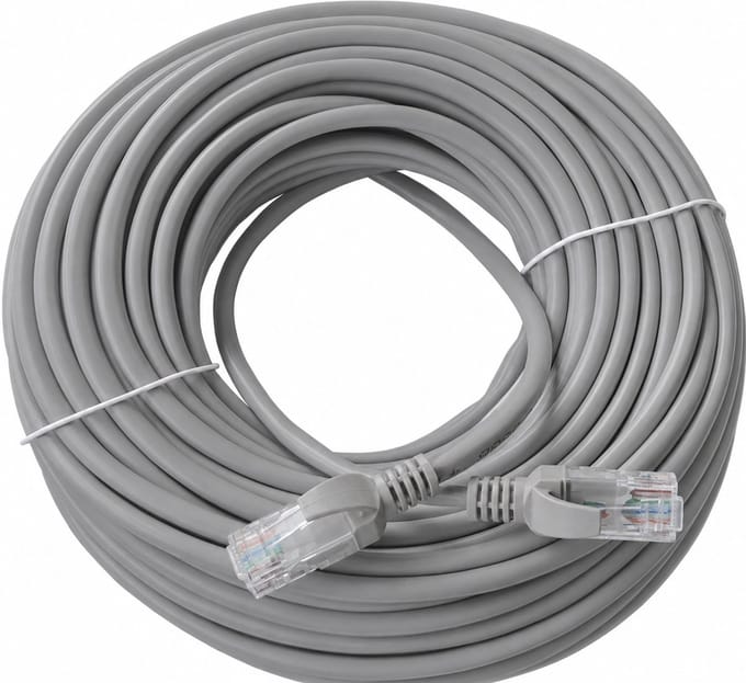 NexCable Premium Internetkabel 80 meter - CAT6 UTP Ethernet kabel RJ45 - Patchkabel LAN Cable Netwerkkabel - Grijs