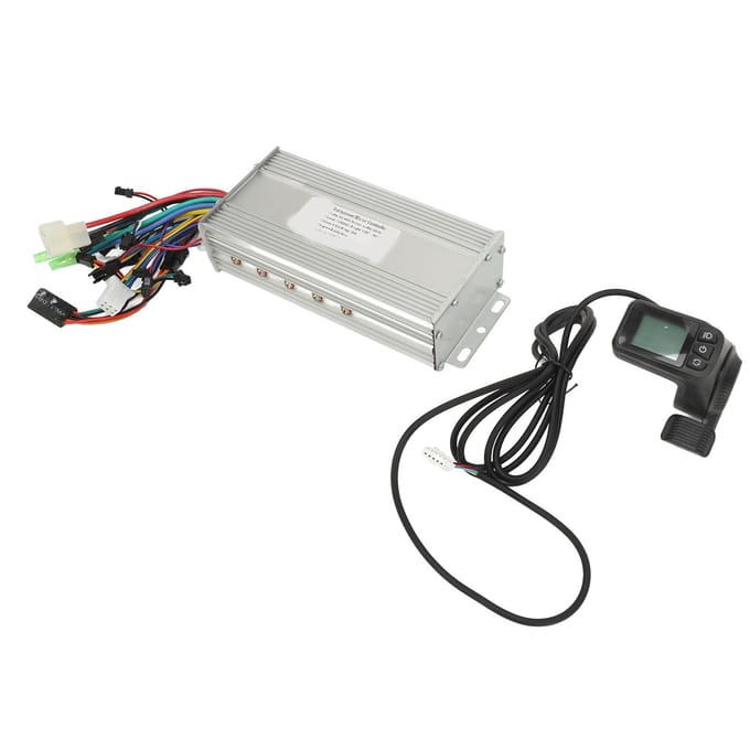 36V 48V 1000W 38A Motor Controller Set Elektrische Fiets Gemodificeerde Controller met 128DX Duimgas white