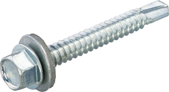 Dak- En Gevelplaatschr Zelfb Verz M/Ring 6.3X50mm - 200 stuks