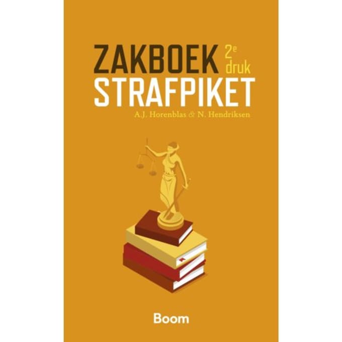 Zakboek Strafpiket - A.J. Horenblas