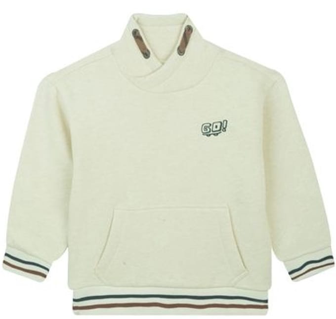 Someone Jongens Sweater Ecru GO - XEBO - Maat 128