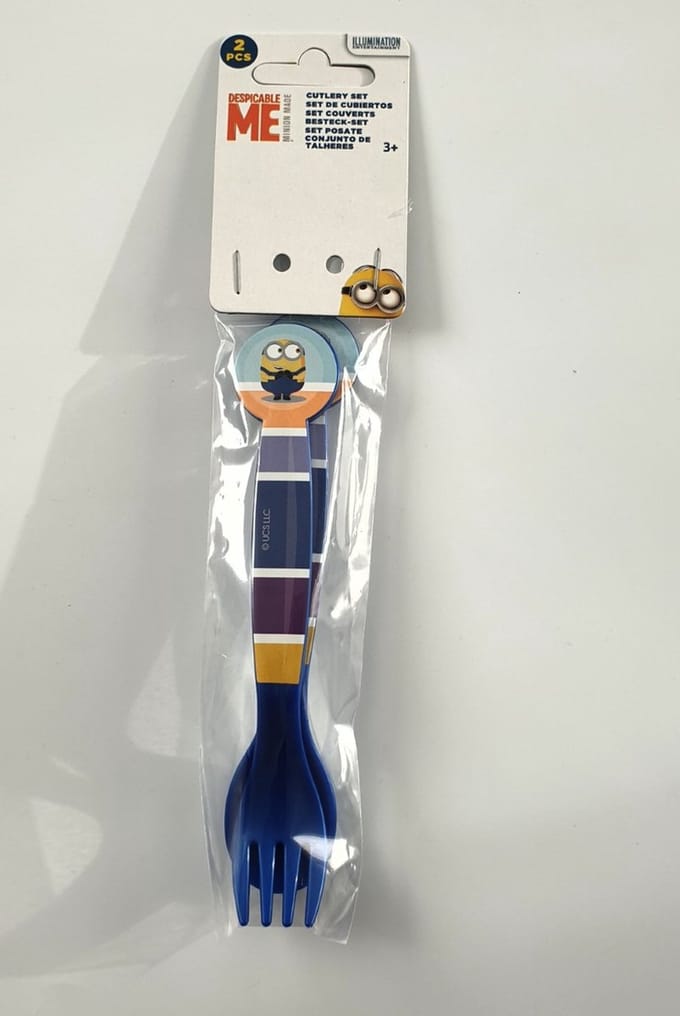 Despicable Me - Minion 2-delige bestekset