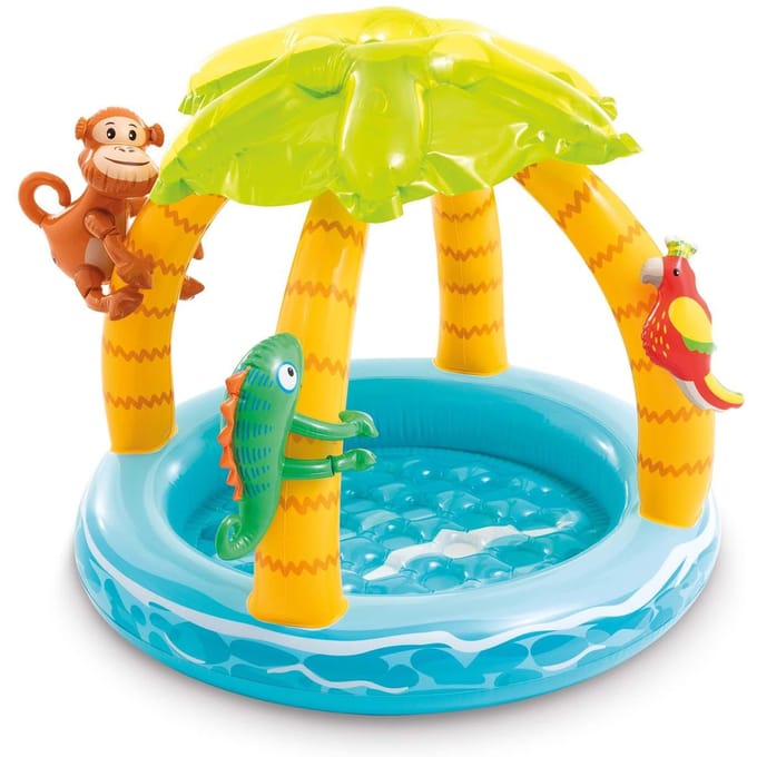 Intex Tropical Island Baby Opblaaszwembad - Ø 102 x 86 cm