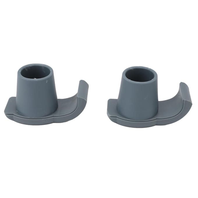 2 pièces Patins de marcheur pour seniors Universel Antidérapant Accessoires de marcheur Patins de marcheur pour la maison gray