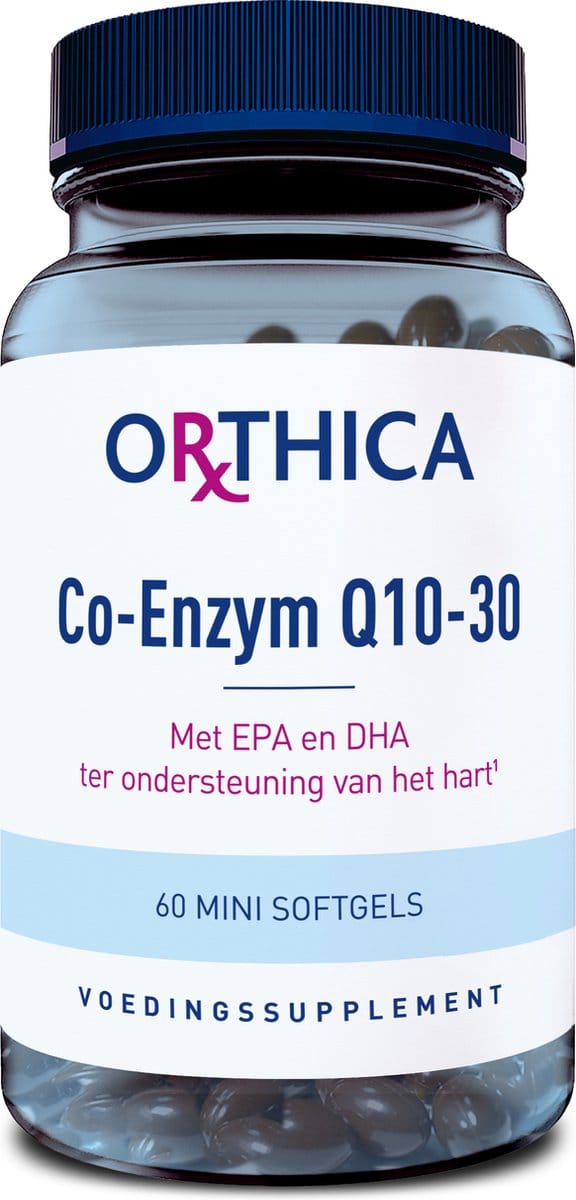 Orthica Co-Enzym Q10-30 - Enzymen - 60 mini softgels