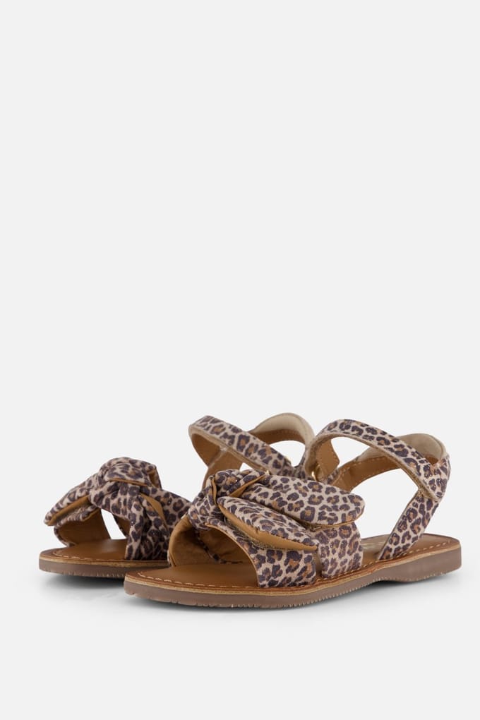 Muyters Sandalen Panterprint Leer - Maat 32 - Kinderschoenen