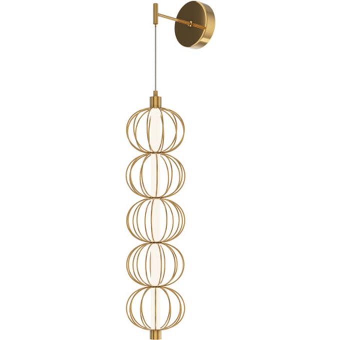 Maytoni - Wandlamp Golden Cage - Goud