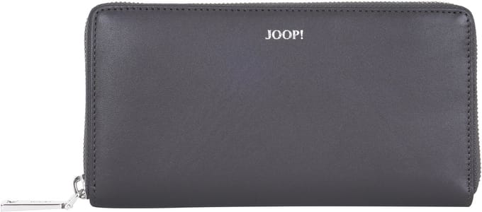 JOOP! Leren Portemonnee Sofisticato 1.0 Melete Purse Castlerock Donkergrijs