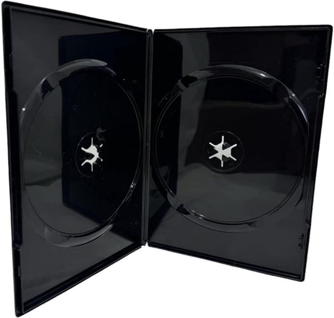 Dailygoody - Dvd Case - -vriendelijk - 25 Stuks - Geschikt voor 2