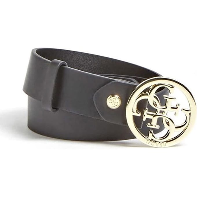 Guess Rev Not Adj Dames Broekriem - Zwart - Maat M