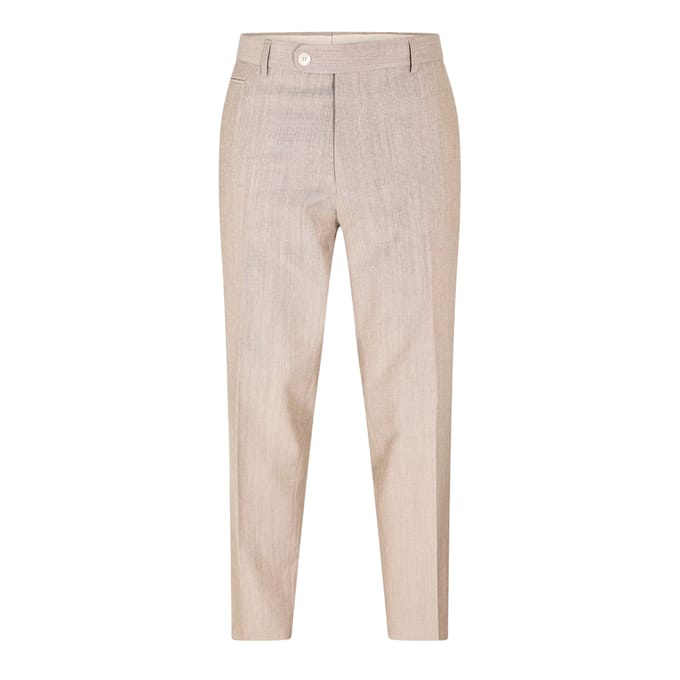 Boss Mannen H-Genius 242 Tailored Broek (Medium Beige)
