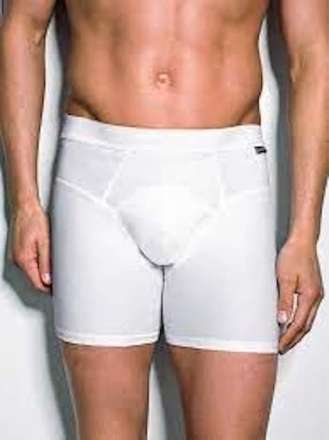 Sloggi actieve heren boxershort maat S wit