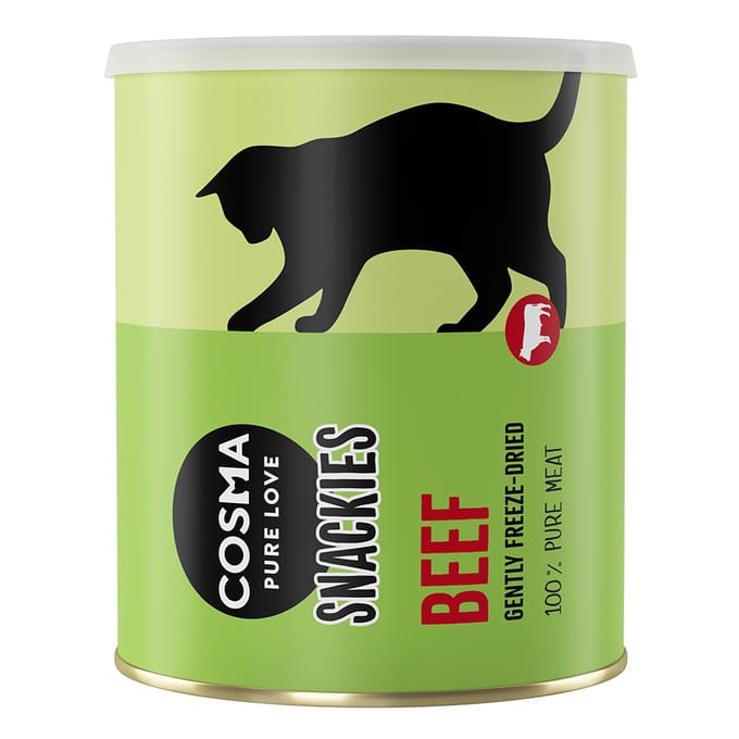 130g Rund Maxi Tube Cosma Snackies Gevriesdroogde Kattensnacks