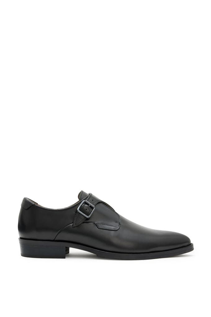 AllSaints Keith Monk Black Taglia: 46 | Mocassini Outlet | Uomo | Nero