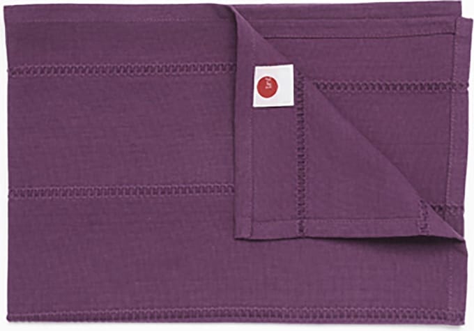 TINT AJOURE UNI TAFELLOPER UNI 50X150 PRUNE/PLUM