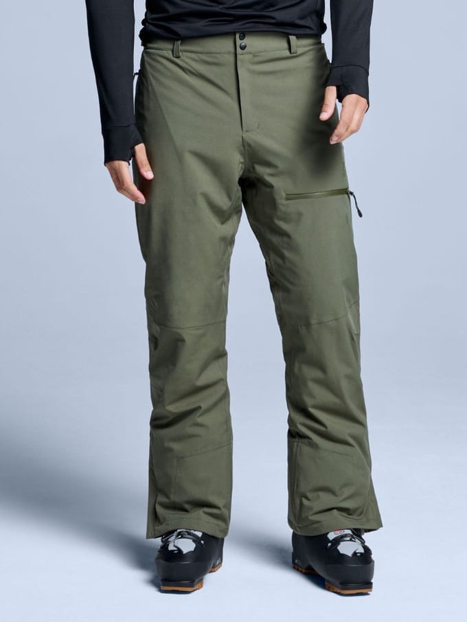 Poederbaas Skibroek Heren - Arctic 2L Insulated - Olive Green - Maat S