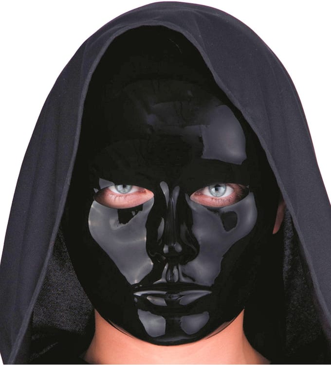Black face mask