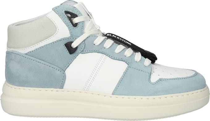 Blackstone XL28 - XL28 White Light Blue - Sneaker (high) - Vrouw - White - Maat: 37