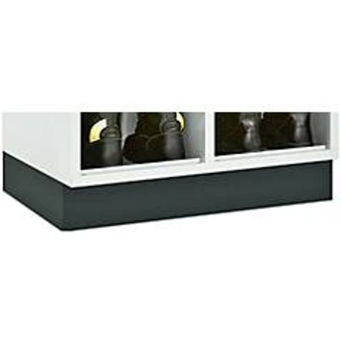 Sokkel, zwart, 830 mm breed