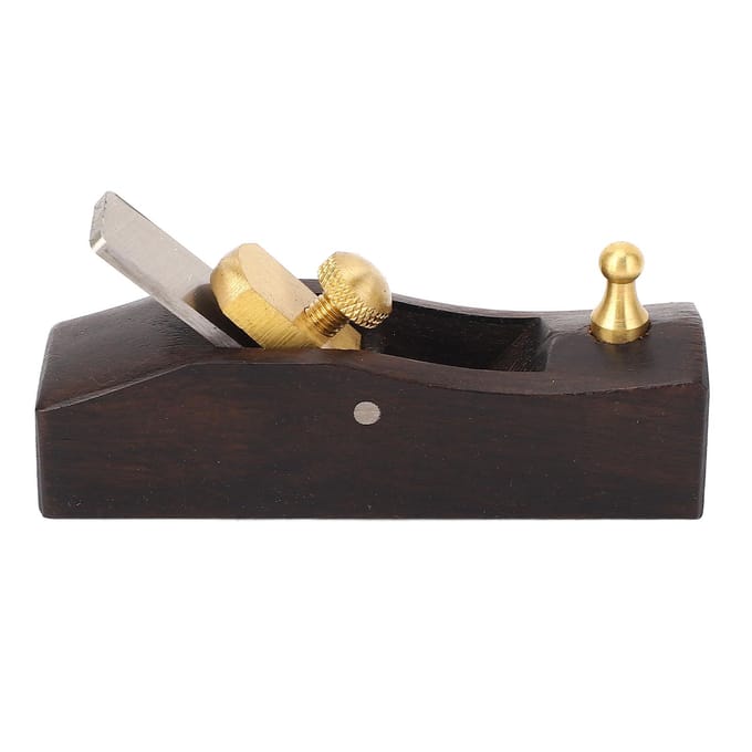 Mini Houten Schaaf Vlakke Bodem Kleine Hand Schaaf Gereedschap voor Rechte Objecten Schaven Trimmen Afschuinen beige