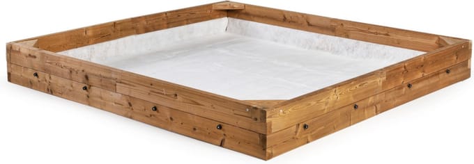 WITBOSCH - Zandbak - 210 x 210 x 25 cm - Duurzaam design - Thermowood