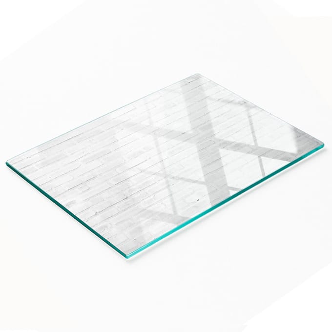Gehard multifunctioneel decoratief glazen paneel met baksteenmotief, 80x52 cm
