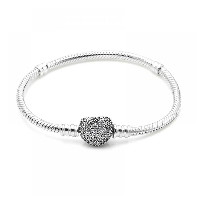 Pandora Armband Hart Zirconia 590727CZ-20