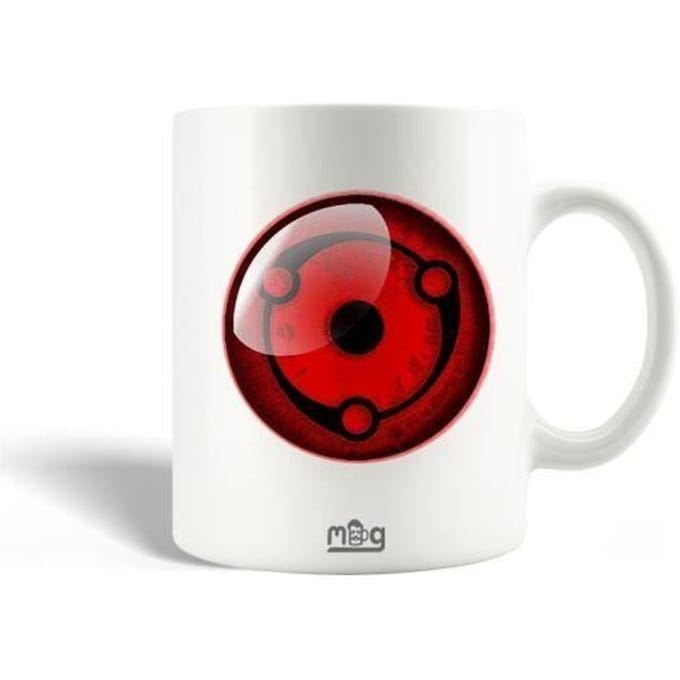 Mug - Naruto - Sharingan de Madara - Céramique - 30cl - Compatible lave-vaisselle