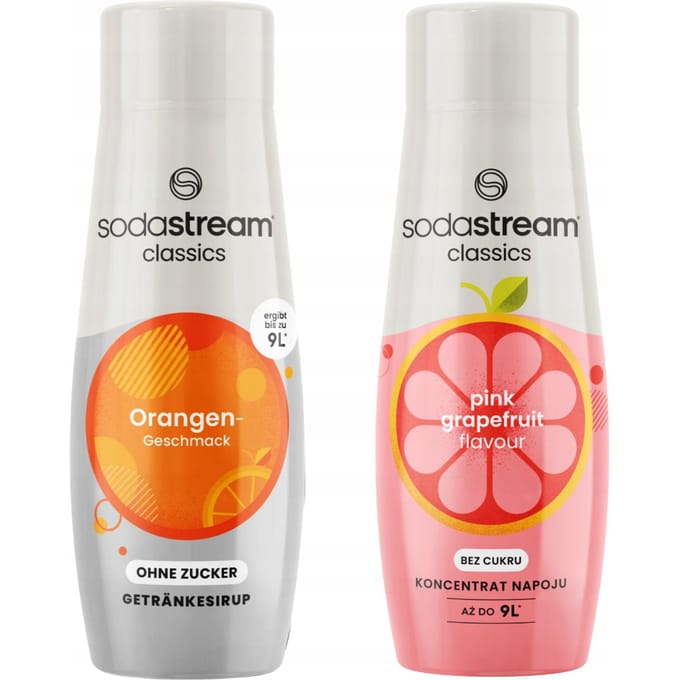 SodaStream - Limonadesiroop - Orange Zero - Grapefruit - Suikervrij