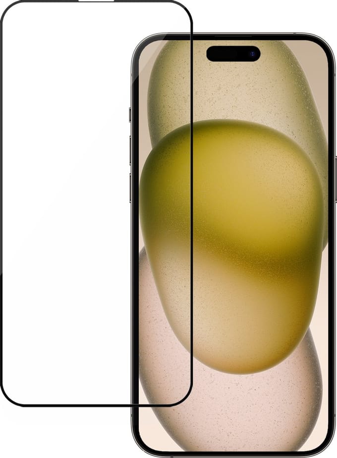 Screenprotector - Geschikt voor Apple iPhone 15 Pro Max - Full Cover - Gehard Glas - Beschermglas - Tempered Glass - Screen Protector