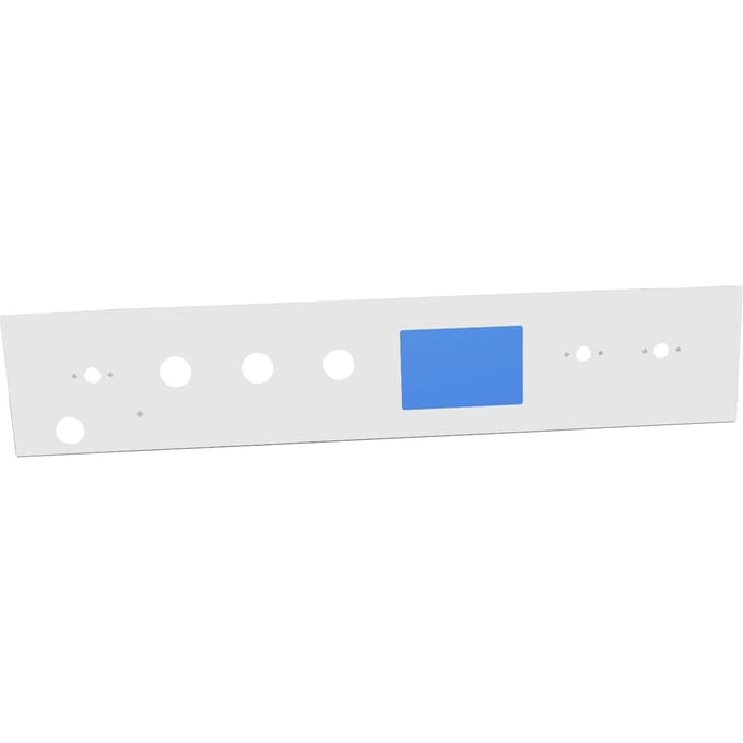 AEG controlepaneel, zilver, 60cm,LUX,6K 140221413127