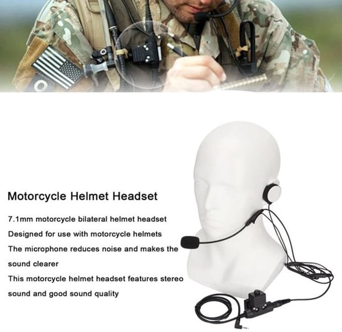 SPHProducts Headset U94 voor motorhelm - Ruisonderdrukking