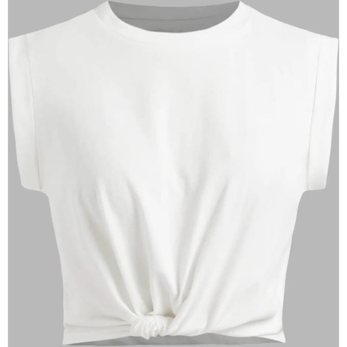 Basis Crewneck Korte T-shirt