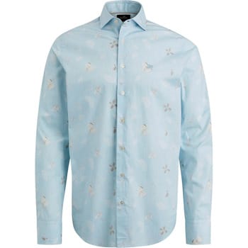 Overhemd Lange Mouw Vanguard Overhemd Print Lichtblauw