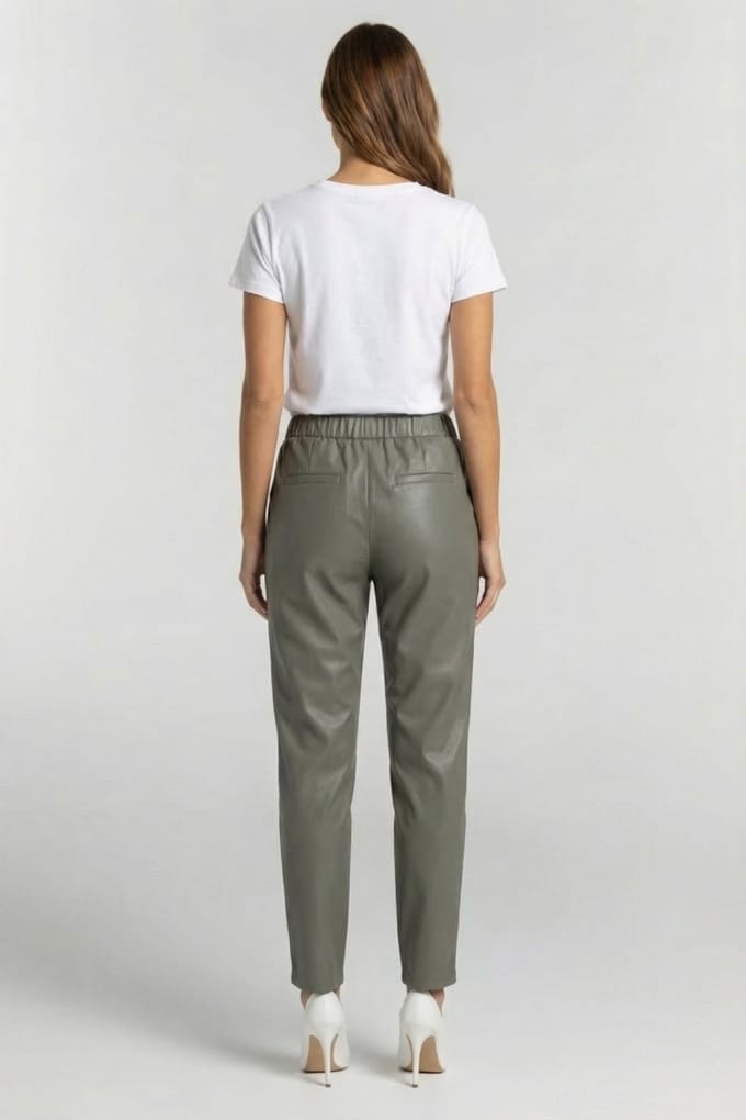Knitted Sally Pants Mud Green Größe: S | Lederhosen Outlet | Damen | Grün