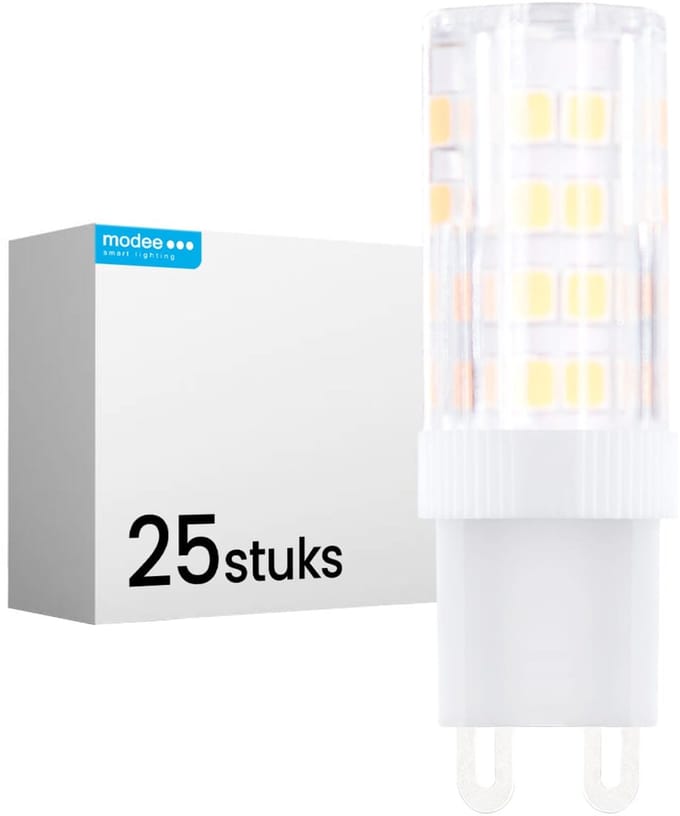 Modee LED Lamp G9 - 3.5W 2700K 350lm 230V - LED Lamp insteek - Warm Wit - 25 stuks