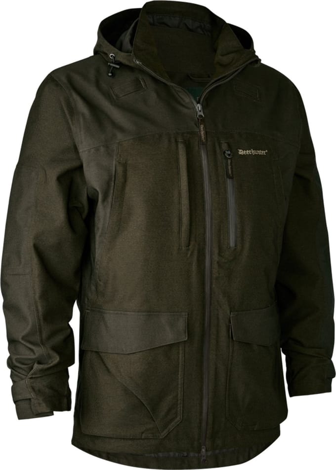 Deerhunter Chasse Jas wind/waterdichte jas outdoor jas Olive Night Melange maat 60