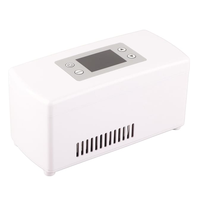 Inuline Koelkast Box Mini Draagbare Medicijn Constante Temperatuur Auto Kleine Koelkast Box white
